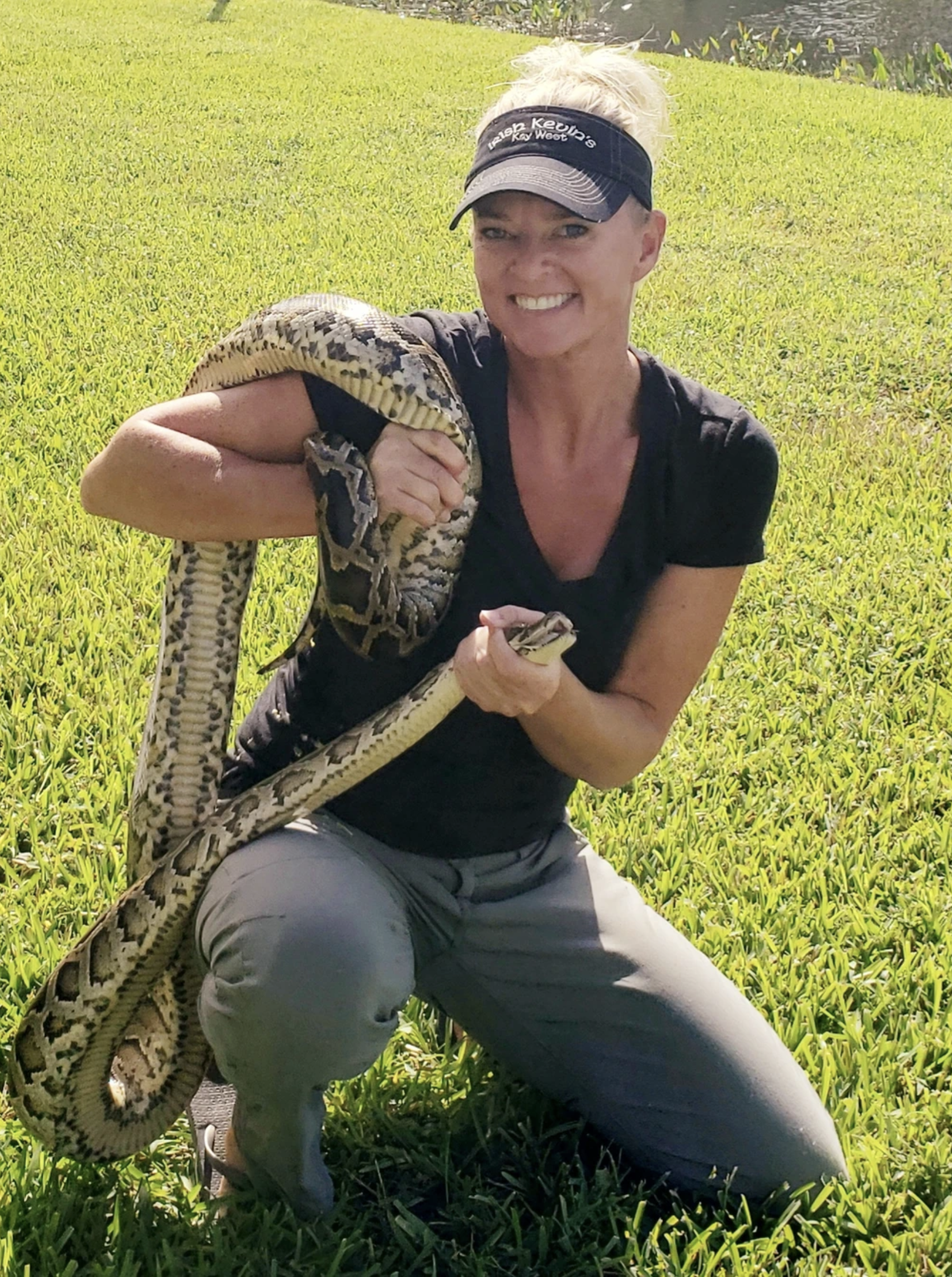 Britany Python Hunter Home - New - Python Huntress