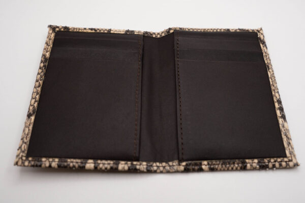 Python Skin Natural Leather Executive Card Case - Image 2